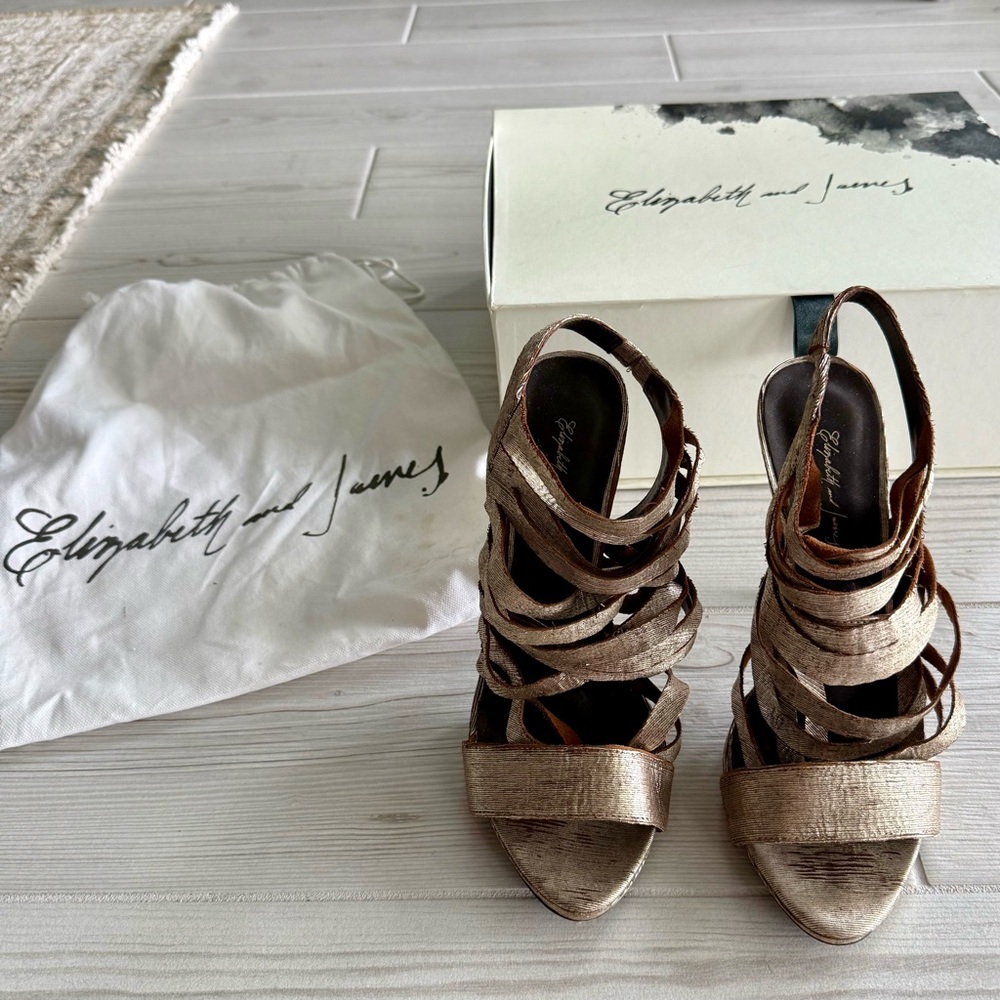 Elizabeth & James Heels Size 8